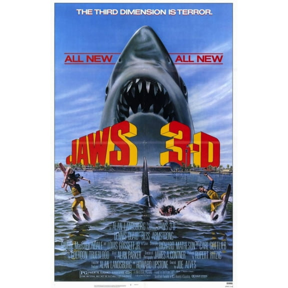 Jaws 3 Movie Poster (11 x 17)