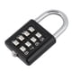 thumbnail image 5 of Candado de contraseña de combinación Candado de seguridad de 8 dígitos para, 5 of 8