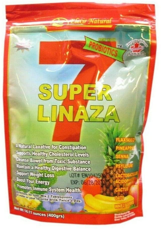 Super 7 Siete Linaza 7 Organica 400gr Organix Ground Flax Seed