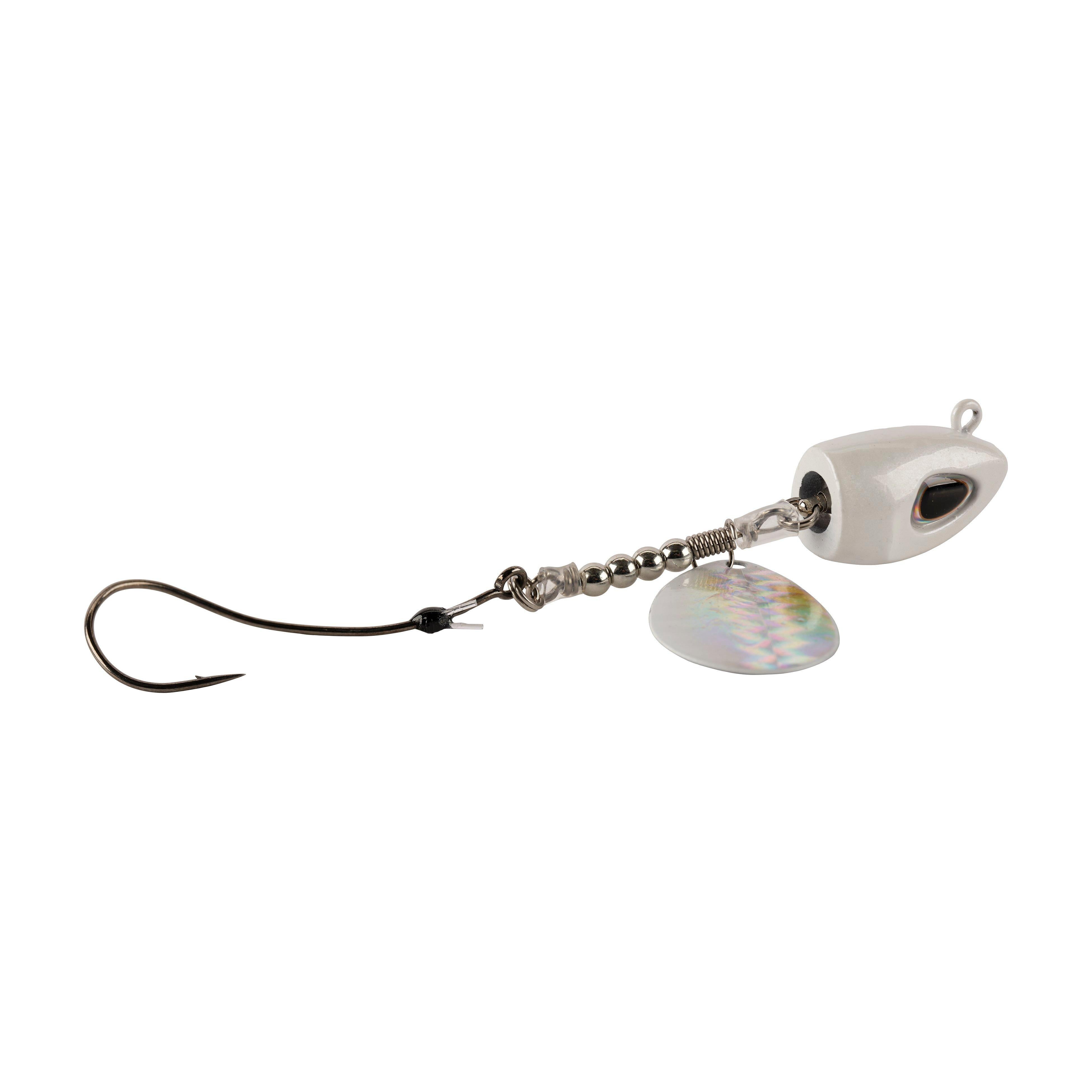 Berkley Bladed Rawler Jig, 1/0, Pearl White