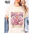 thumbnail image 3 of Dolly Women Tee, Dolly Angel Shirt, Dolly Shirt, Dolly T-shirt, Queen of Country, Dolly Memorial Tee, 3 of 5