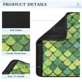 thumbnail image 4 of ALAZA Green Scales Car Seat Belt Adjuster Neck Covers Shoulder Cushions Pads M, 4 of 8