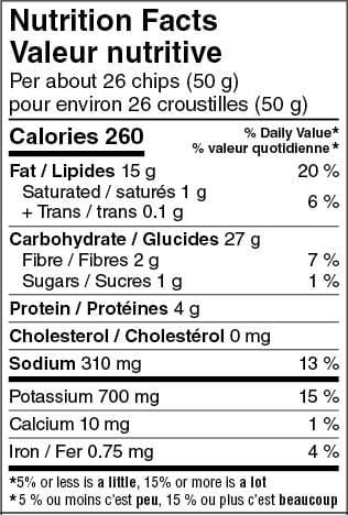 Great Value Dill Pickle Flavoured Potato Chips, 200 g