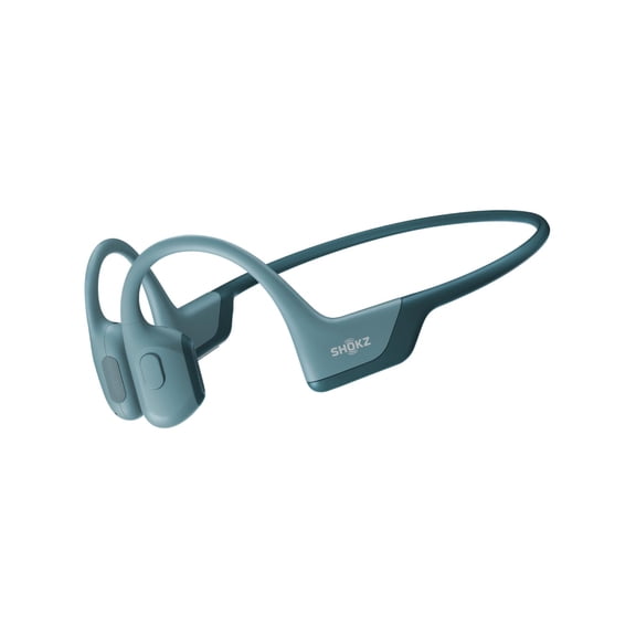 Restored Shokz OpenRun Pro Bone Conduction Waterproof Bluetooth Headphones for Sports(Formerly Aeropex), Blue (Refurbished)