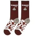 thumbnail image 6 of Cool Socks Hershey's Kisses Candy Fun Print Novelty Crew Socks for Men, 6 of 6