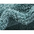 thumbnail image 4 of Unique Loom Solo Solid Shag Collection Area Modern Plush Rug Lush & Soft, 8' 0 x 11' 0 Rectangular, Slate Blue, 4 of 5