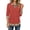 Plaid-Orange, variant on Womens Polo Shirts Long Sleeve Tunic Tops Fall Fashion Clothing Blue Stripe
