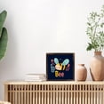 thumbnail image 4 of Cute Honey Bee Art Wooden Sign Wall Plaque - Vintage Art Decoration, Wall Decoration - Ideal Gift For Home Decoration, Living Room, Bathroom, Bedroom, Garden, Dining, Bar, Cafe, Festival Party Deco, 4 of 7