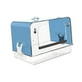 thumbnail image 2 of Caja de baño para pájaros, baño para pájaros, jaula de acrílico, accesorios para periquitos, canarios pequeños azul, 2 of 9