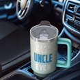 thumbnail image 4 of Uncle's Treasure Gift - 40 Oz Engraveable Tumbler, Niece Nephew Present for Uncle Dad Grandpa, Insulated Stainless Steel Cup for Father's Day Birthday, 4 of 5