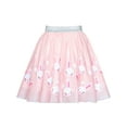 thumbnail image 2 of Girls Skirt Pink Bunny Rabbit Sequins Sparkling Tutu Dancing 6 Years, 2 of 6
