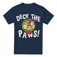thumbnail image 1 of Paw Patrol Mens Deck The Paws Christmas T-Shirt, 1 of 5