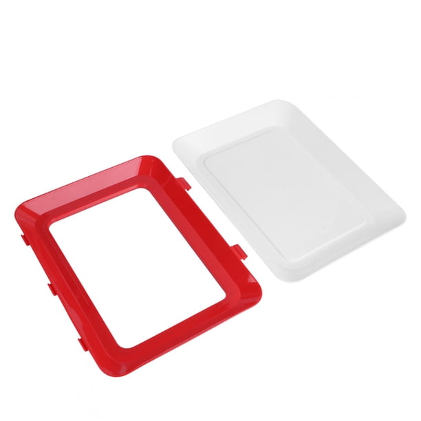 Bandeja De Almacenamiento De Alimentos, Bandeja De Conservación, Bandeja De Contenedor De Conservación Al Vacío, Para Fiestas De Camping, Hogar, Cocina, Cafetería De Navidad ANGGREK FF3118