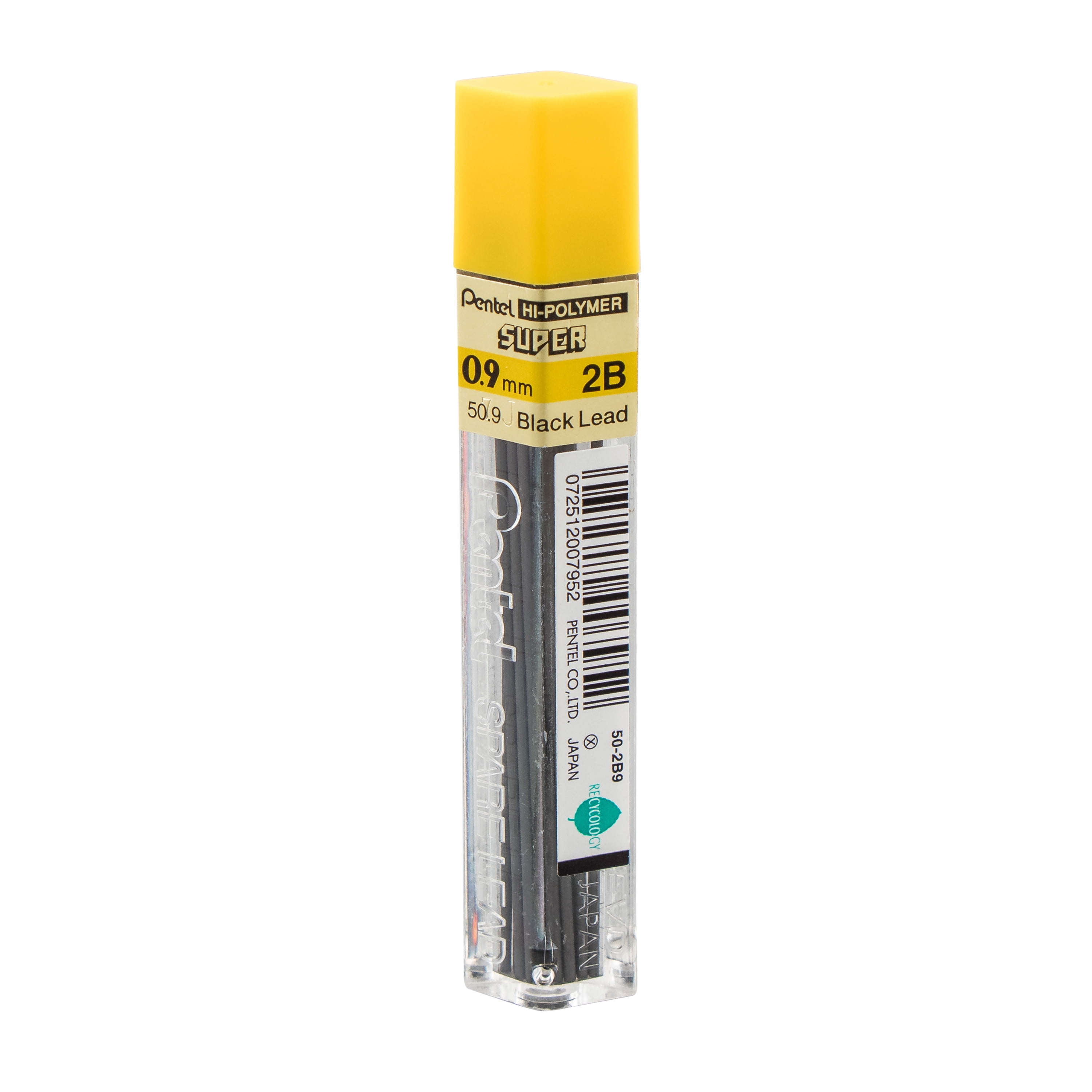Pentel 0.9mm H leads x 3 tubes