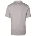 thumbnail image 3 of Men's Cutter & Buck Gray Michigan State Spartans Forge Pencil Stripe Stretch Polo, 3 of 3