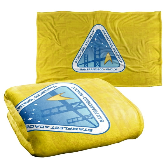 Star Trek Star Fleet Academy Silky Touch Super Soft Throw Blanket 36" x 58"