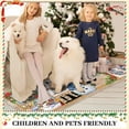 thumbnail image 3 of Christmas Kitchen Rugs Sets of 3 Piece Xmas Snowman Albums Kitchen Floor Mat Non Skid Washable Runner Rug for Winter Holiday Decor Farmhouse Carpet for Sink Laundry Hallway livingroom, 3 of 5