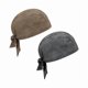 thumbnail image 1 of wonima44 2 Pcs Distressed Motorcycle Leather Cap Cycling Bandana Doo Rags Adjustable Skull Cap Leather Skull caps, 1 of 1