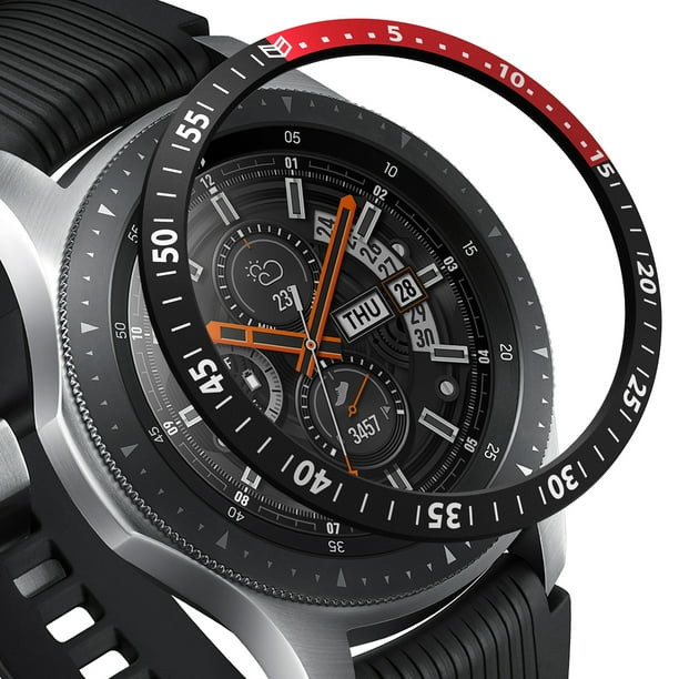 Ringke Bezel Styling For Galaxy Watch 46mm Galaxy Gear S3 Frontier Classic Bezel Ring Adhesive Cover Anti Scratch Aluminium Protection Aluminum For Galaxy Watch Accessory Gw 46 09 Walmart Com Walmart Com