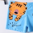 thumbnail image 5 of JUMEYU Swim Suit for Boys Boys Teens Swim Trunks Quick Dry Waterproof Surfing Board Shorts Drawstring Elastic Waist 5T 6T (Orange,5-6 Years), 5 of 6
