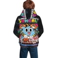 thumbnail image 3 of Boys Girls Amazing World of Gum-bal Pullover Hoodies 3D Print Novelty Colorful Kids Hoodie Sweatshirts with Pocket, 3 of 8