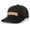 Black/Black, variant on Mens Tennessee Hat Football Team Color Orange and White Embroidered Mesh Back Trucker Hat-Orange/White