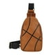 thumbnail image 4 of Mochila de hombro Mochila con correa ajustable Bolso de pecho deportivo portátil para Marrón claro jinwen Bolsa de pecho para hombres, 4 of 8