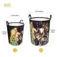 thumbnail image 5 of Yu-Gi-Oh Laundry Hamper Basket with Handles, Lightweight Storage Basket Toy Organizer Dirty Laundry Basket Waterproof for College Dorms, Bedroom, Bathroom, 5 of 7