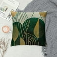 thumbnail image 2 of Chilfamy Boho Pillow Covers, Green Gold Farmhouse Decorations Throw Pillow Covers Boho Leaves Tropical Outdoor Decorative  Cushion Case for Couch Sofa Home White, 2 of 5