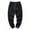 Black, variant on JTieacloth Mens Casual Sweatpants Mens Solid Sports Leisure Trousers Fitness Loose Running Training Leg Guard Pants Trousers Ninth Pants Black