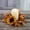 #A, variant on 100Fens Pumpkin Sunflower Candle Candle Holders Aroma Wreath Circles Decorative Supplies Table Decorations