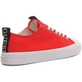 thumbnail image 3 of Guess Ederla Women's Low Top Lace Up Cotton Fabric Casual Sneakers In Red Size 10, 3 of 6