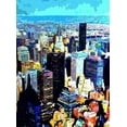 thumbnail image 2 of Ghanooni, Sarah  14x18 Gold Ornate Wood Framed with Double Matting Museum Art Print Titled - Empire View II, 2 of 4