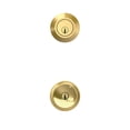 thumbnail image 4 of First Secure by Schlage Deadbolt and Keyed Entry Hawkins Knob in Bright Brass, 4 of 11