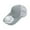 Gray, variant on Eolstice Adult Casual Travel Sunscreen Inflatable Fan Cap, Summer Men And Women General Breathable Cap, Letters Sun-shading Peaked Cap with Fan, Cooling