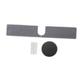 thumbnail image 2 of CoudarTitie Faucet Mat for Kitchen Sink Guard Fast Drying Diatomite Drain Pad Water Catcher Gray 40x10cm, 2 of 9