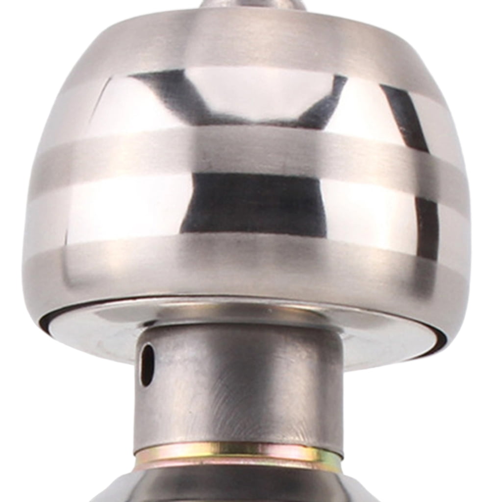 Geemin Zinc Alloy Round Door Knobs Knobset for Hallway, Closet Easy to Install