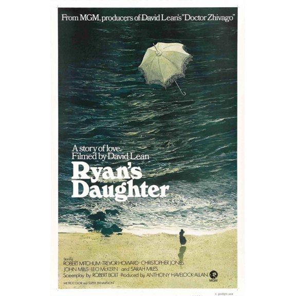 Ryans Daughter Mini Movie Poster 11inx17in in Mail/storage/gift tube 11x17 poster