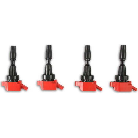 MSD 82694 MSD Ignition Coils Blaster Series, fits 2015-2020 Hyundai/KIA 1.6L Turbo, Red, 4-Pack