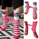 thumbnail image 2 of Calcetines de Navidad con dibujos animados para parejas, medias divertidas con las manos, Material suave, regalos para parejas, amantes de la familia, novedad, 2 of 4