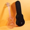 thumbnail image 1 of Ukulele con Gig cuerdas 3 de limpieza shamjiam Ukelele transparente de 23 pulgadas, 1 of 9