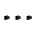 thumbnail image 2 of stanreset 1/2/3/5 Bathroom Hardware Set Stainless Steel Towel Bar Ring Paper Holder Multifunction Robe Hook Modern Style Rack Kit Black hook 3PCS, 2 of 6