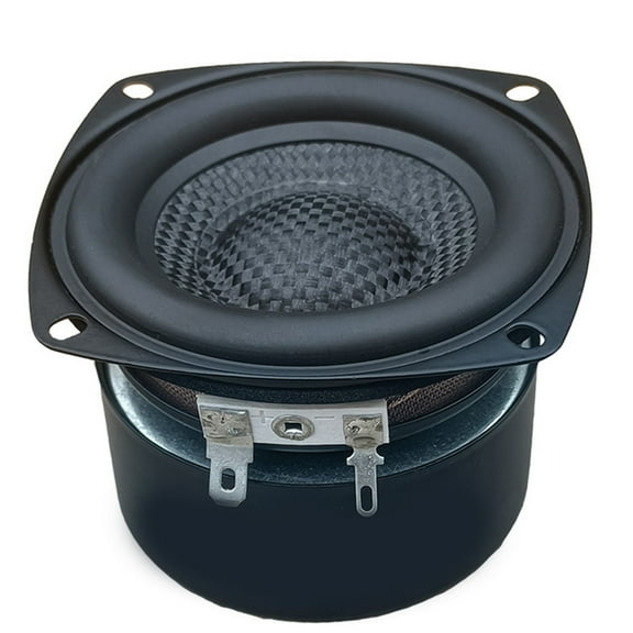 COOLHOOD Waterproof 3inch Glass Fiber Cone Woofers Subwoofer Hifi Speakers, Low Frequency Powerful Bass, 4Ohm 25W