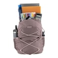 thumbnail image 6 of Eastsport Unisex Ascend Athleisure 18.5" Bungee Backpack, Rose Taupe, 6 of 9
