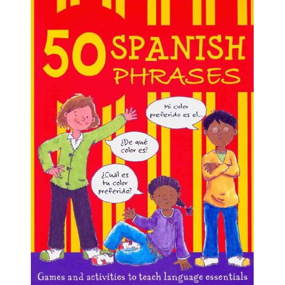 Pre-Owned 50 Spanish Phrases (Spanish and English Edition) (Paperback) 0764143395 9780764143397