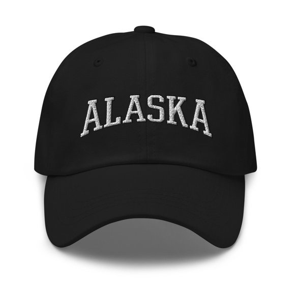 Alaska Dad Hat (Black)