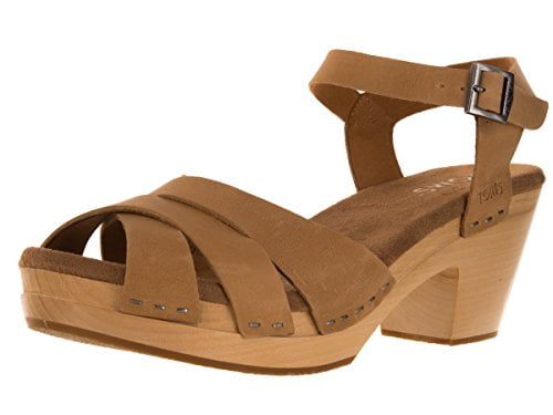 Toms Women's Beatrix Clog - Sandstorm Leather - Casual Shoe - 7 US -  Walmart.com