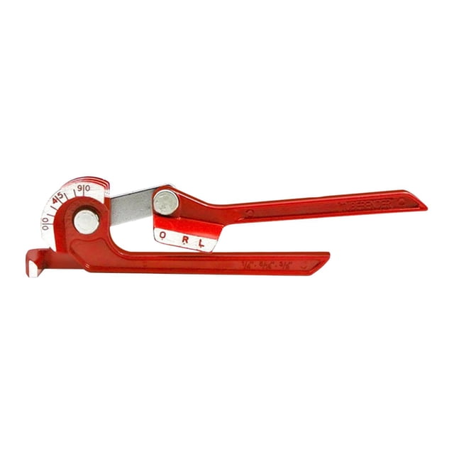 Dobladora de tubos, herramienta manual compacta para doblar tubos de 1/4", 5/16" y 3/8". Tipo C