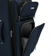 thumbnail image 5 of U.S. Traveler Anzio Softside Expandable Spinner Luggage, Navy, 26" Checked Medium, 5 of 7