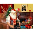 thumbnail image 2 of CafePress - Santa's 2 Dobermans Mug - 11 oz Ceramic Mug - Novelty Coffee Tea Cup, 2 of 4